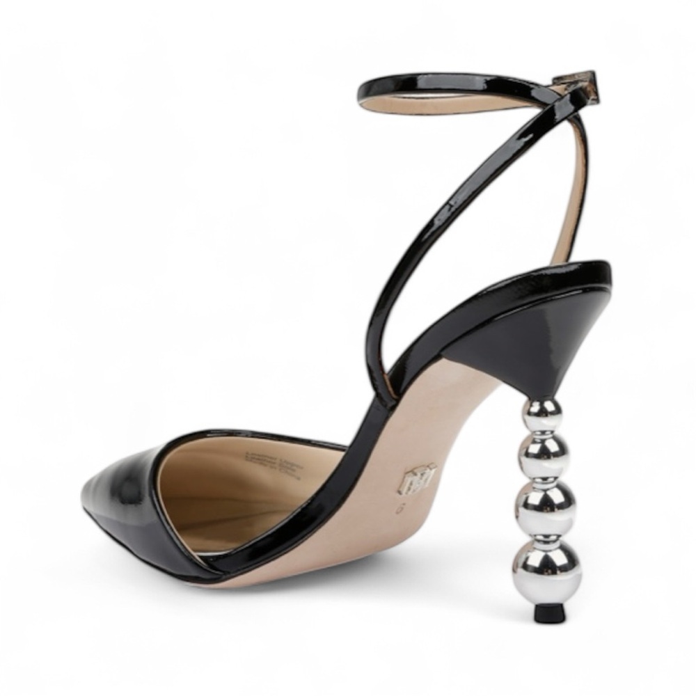 Badgley Mischka Indie II Metallic Stiletto Heels - Picture 3 of 6